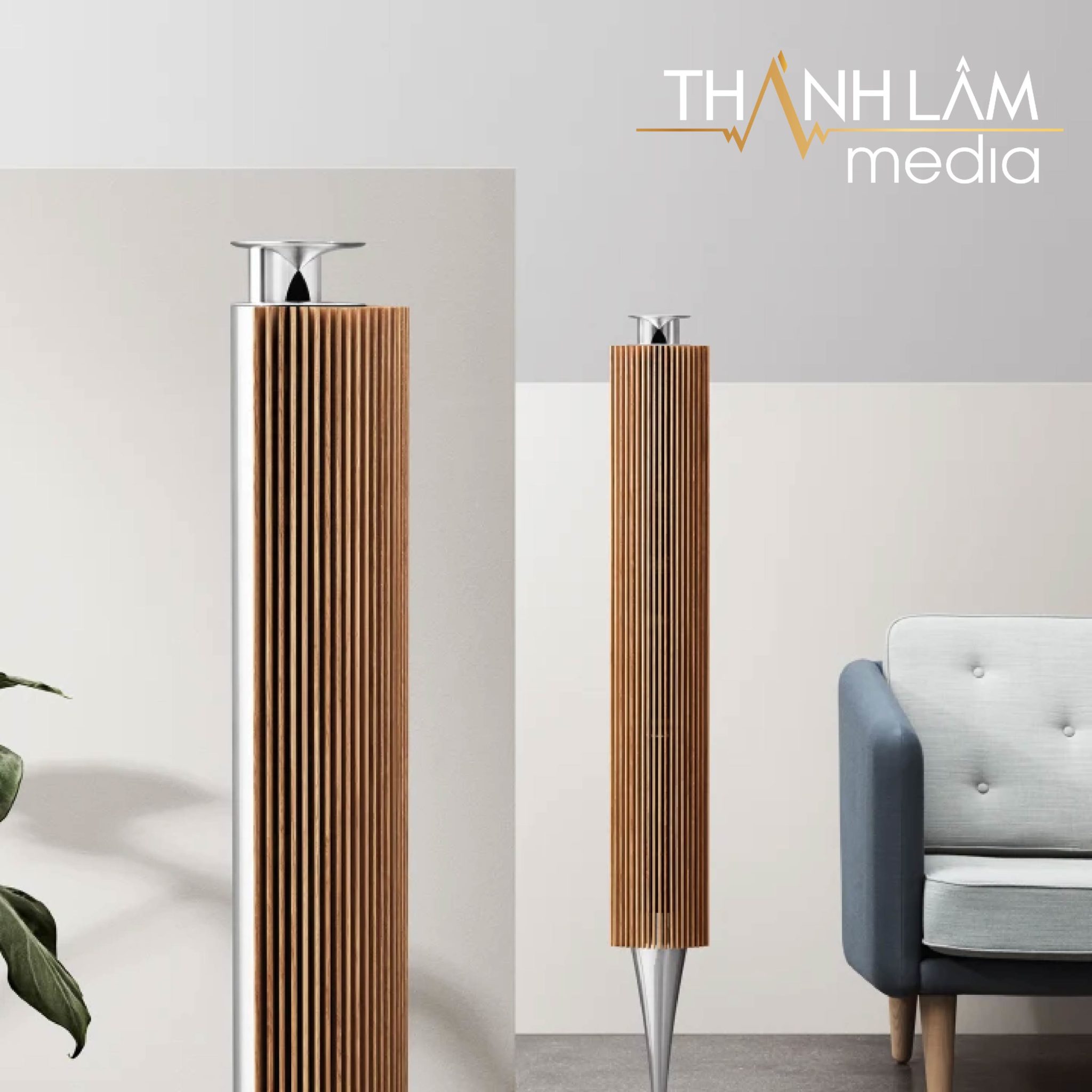 Loa Beolab 18 được lấy cảm hứng từ chiếc loa huyền thoại BeoLab 8000 của Bang&Olufsen