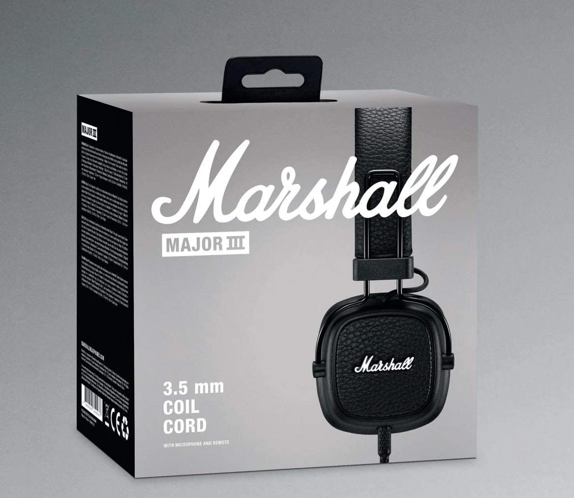 Tai nghe Bluetooth Marshall Major III là thế hệ thứ ba trong dòng Major lừng danh của Marshall – thương hiệu âm thanh Anh quốc nổi tiếng với phong cách rock cổ điển và chất âm mạnh mẽ.