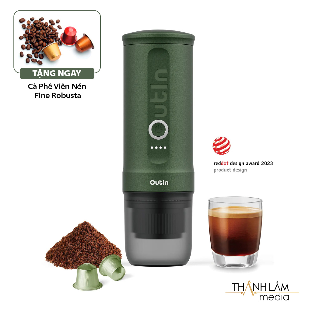 Máy pha cà phê Outin Nano Portable Espresso Machine 22