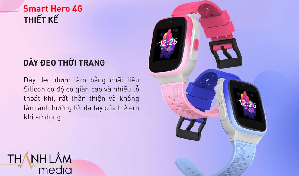 Đồng hồ thông minh Masstel Smart Hero 4G 3