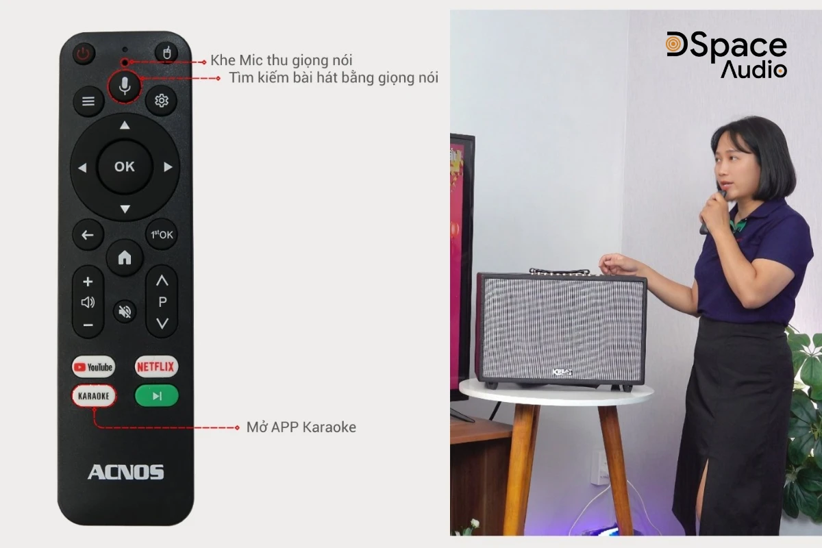 loa karaoke acnos HiNET 3600