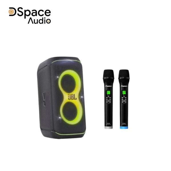 Combo loa JBL Partybox 120 với mic PASION ECHO không dây
