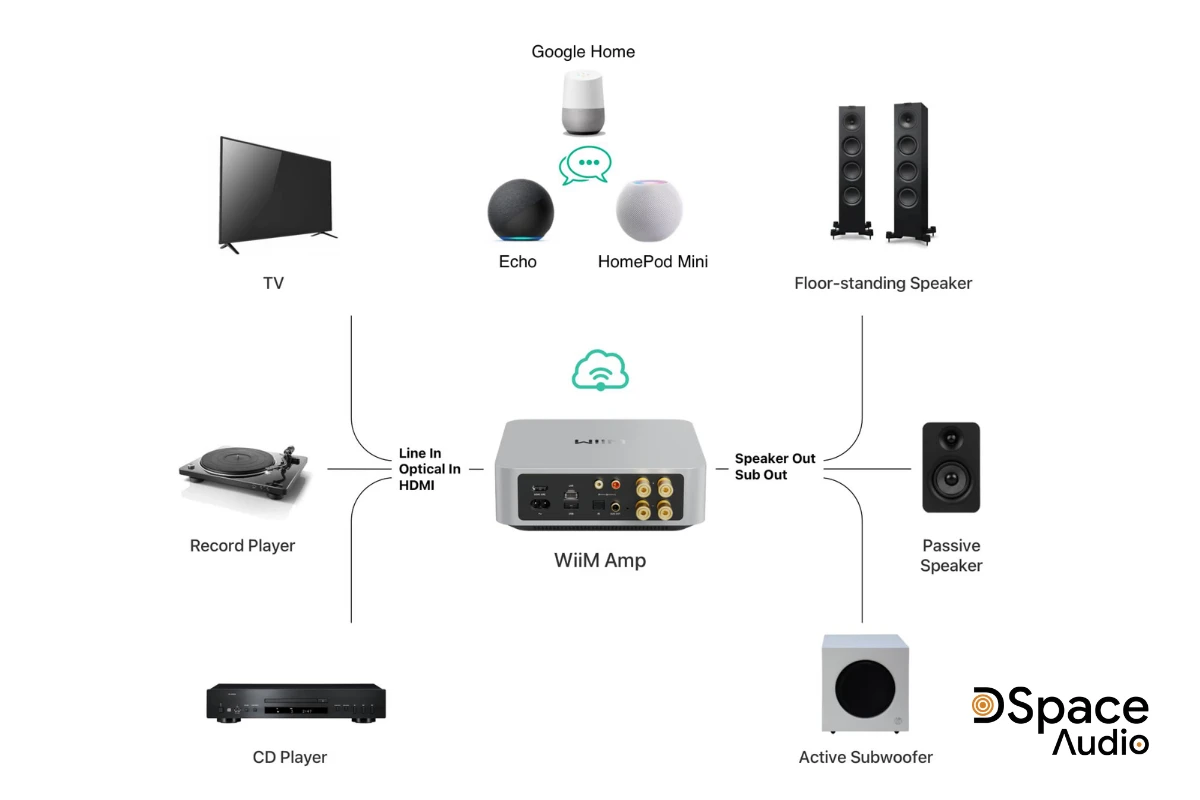 đầu phát wiim amp