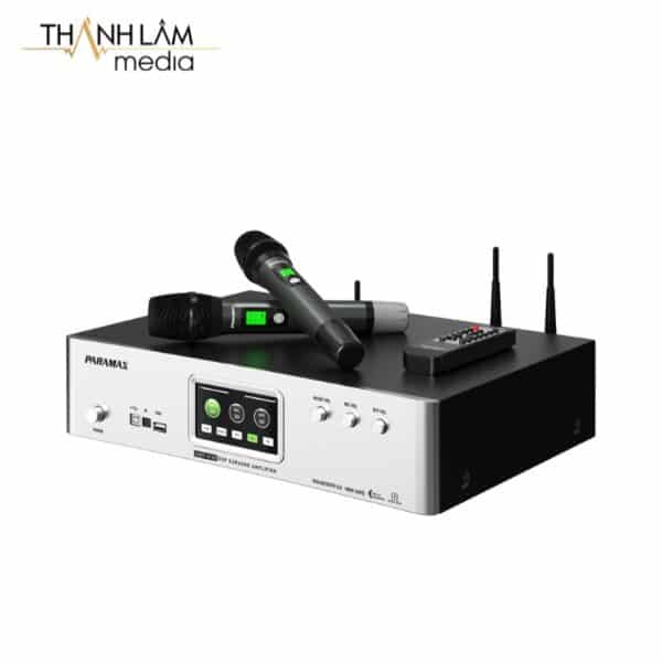 Amply karaoke tích hợp Vang số và Micro không dây EURO A700