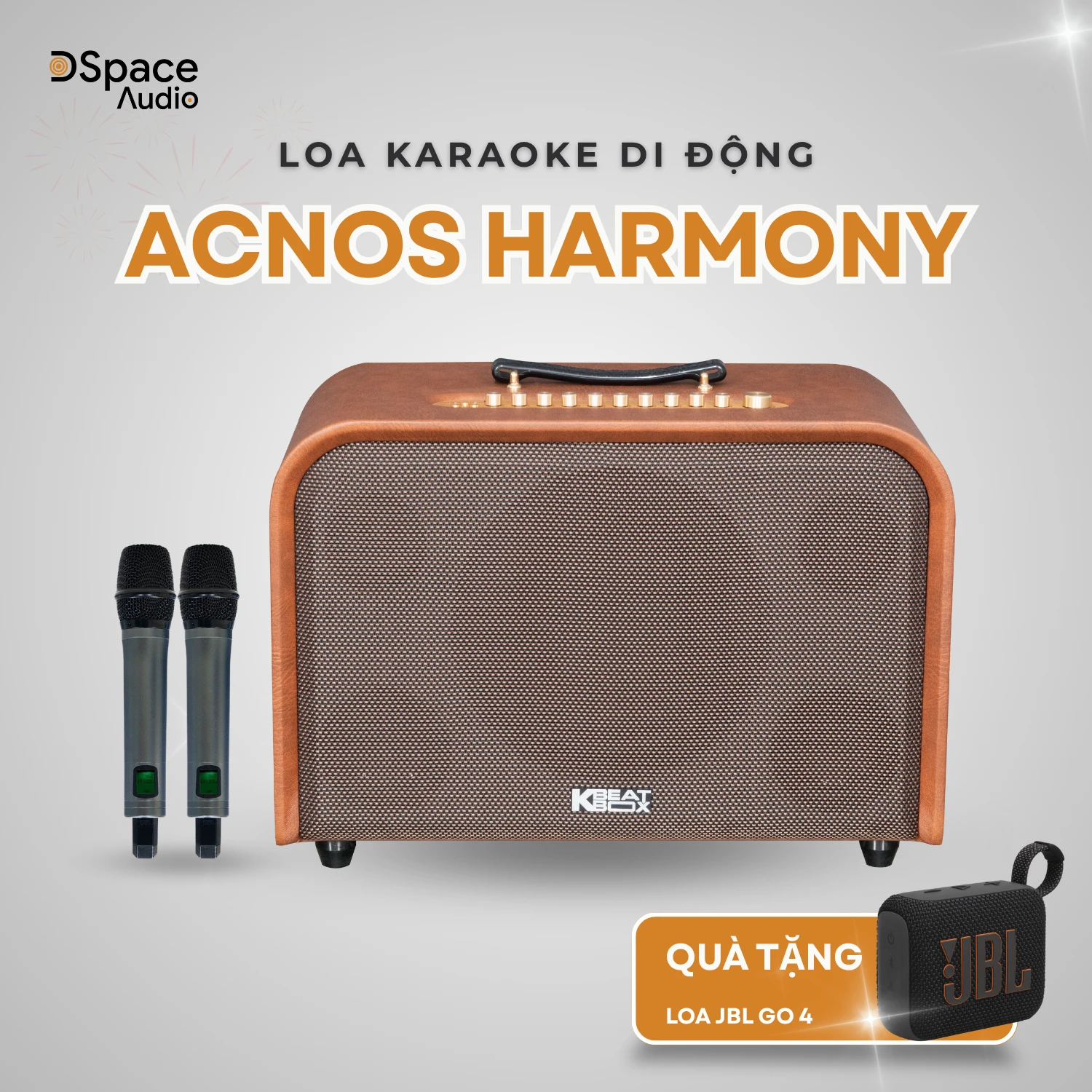 Acnos Harmony màu nâu kèm quà tặng