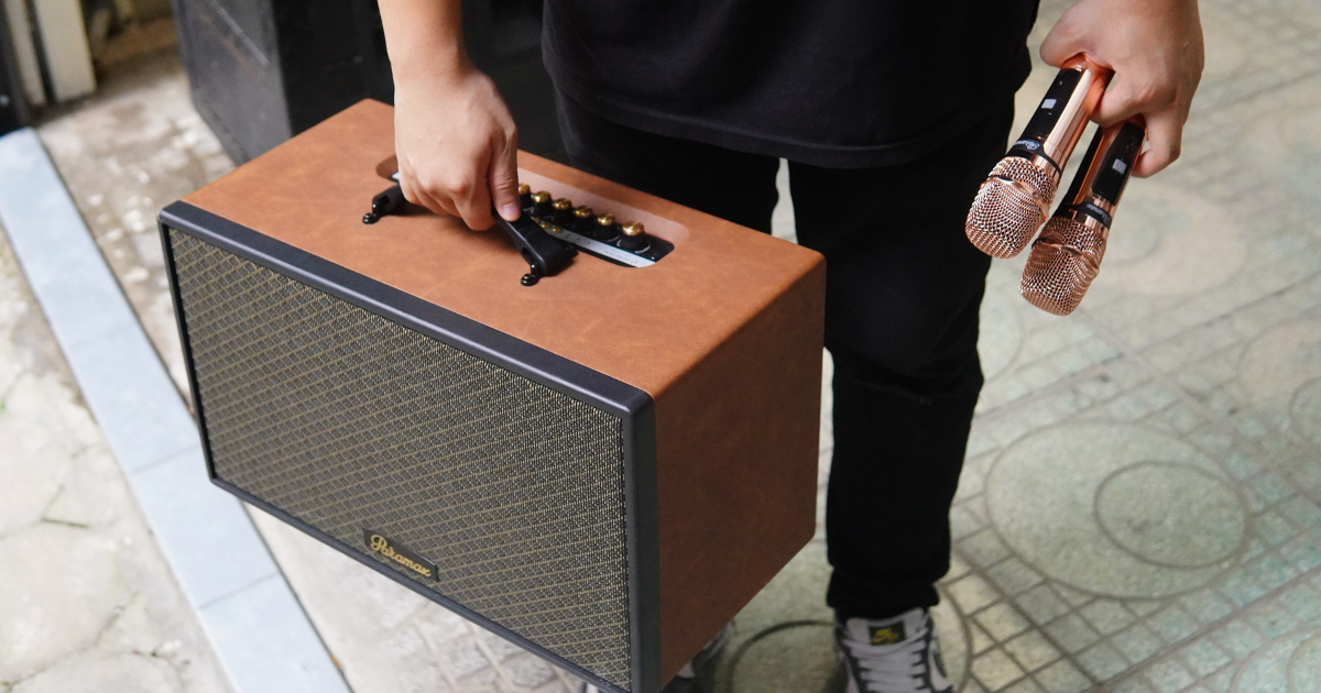 Review chi tiết loa karaoke Paramax Aura