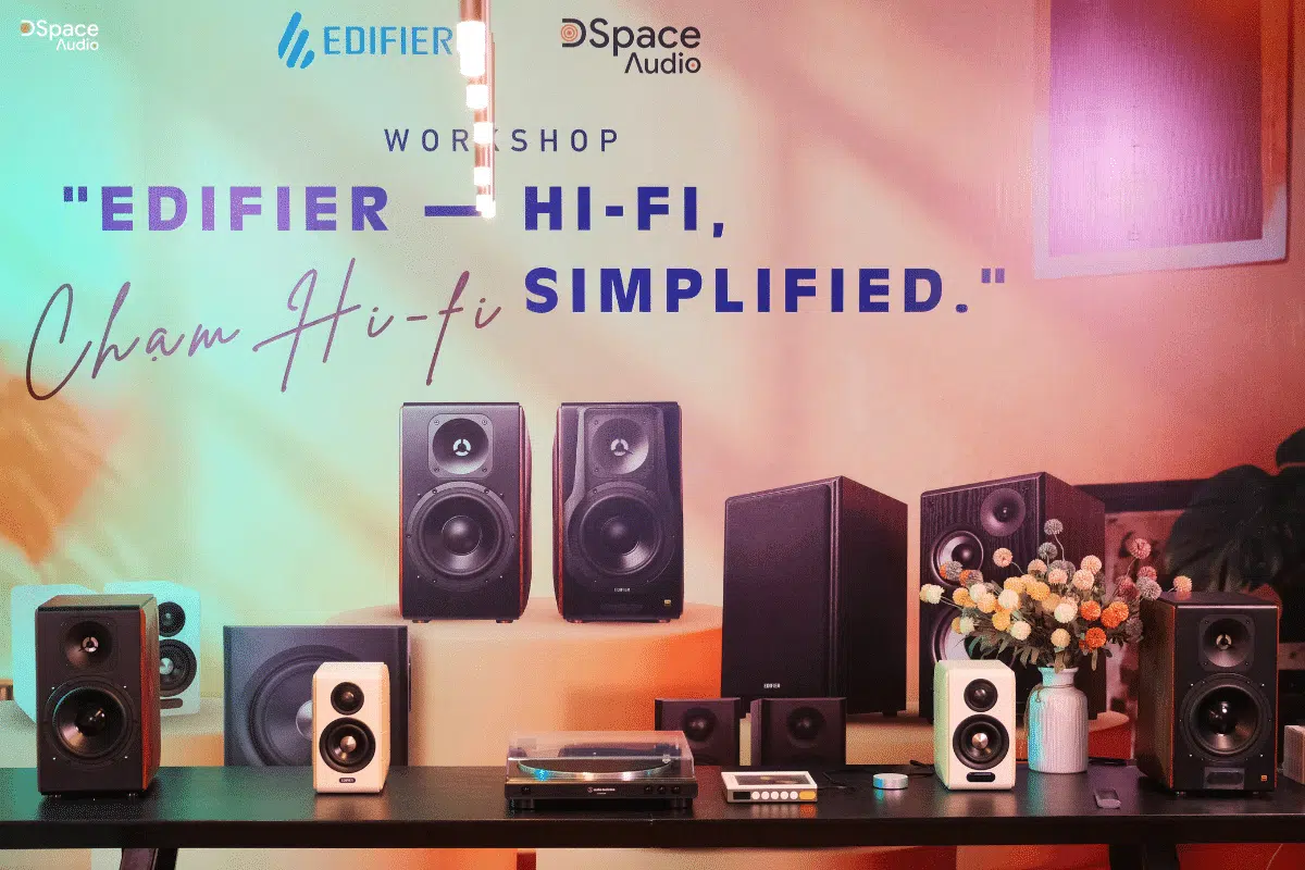 Recap Workshop EDIFIER – HI-FI, SIMPLIFIED